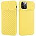 Custodia Compatibile Con Apple Iphone 13 Pro Max In Giallo Opaco - Coperchio Protettivo In Silicone Tpu Flessibile E Con Protezione Per La Fotocamera - Foto miniatura 1