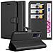 Custodia Compatibile Con Huawei Nova 7 5g In Nero Carbone - Coperchio Protettiva Con Chiusura Magnetica, Funzione Stand E Tasca Per Le Carte - Foto miniatura 1