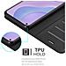 Custodia Compatibile Con Huawei Nova 7 5g In Nero Carbone - Coperchio Protettiva Con Chiusura Magnetica, Funzione Stand E Tasca Per Le Carte - Foto miniatura 5