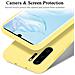 Custodia Compatibile Con Huawei P30 Pro In Liquid Giallo - Coperchio Protettivo In Silicone Tpu Flessibile - Foto miniatura 5