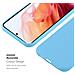Custodia Compatibile Con Samsung Galaxy S21 Plus In Candy Blu - Coperchio Protettivo In Silicone Tpu Flessibile - Foto miniatura 7