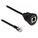 Cavo Rj12 Da Spina Rj12 A Presa Rj12 Per Installazione 30 Cm Nero - Foto miniatura 1
