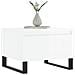 Tavolini Salotto 2pz Bianco Lucido 50x46x35cm Legno Multistrato - Foto miniatura 3