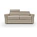 Avalon Divano Letto Alto 18 Cm. Smacchiabile T03 Beige - Foto miniatura 3
