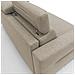Avalon Divano Letto Alto 18 Cm. Smacchiabile T03 Beige - Foto miniatura 4