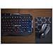 Combo Helium tastiera Mouse incluso Gaming USB AZERTY Francese Nero - Foto miniatura 4