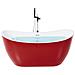 Vasca Da Bagno Freestanding Antigua 150 X 75 Cm Rosso - Foto miniatura 6