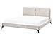 Letto Velluto A Coste Melle 180 X 200 Cm Beige Chiaro - Foto miniatura 2
