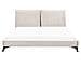 Letto Velluto A Coste Melle 180 X 200 Cm Beige Chiaro - Foto miniatura 7