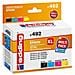 Edd-492 Cartuccia D'inchiostro 4 Pz Compatibile Nero, Ciano, Magenta, Giallo - Foto miniatura 1