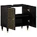 Mobile Lavabo Da Bagno 62x33x58cm In Legno Massello Di Mango - Foto miniatura 8