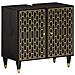 Mobile Lavabo Da Bagno 62x33x58cm In Legno Massello Di Mango - Foto miniatura 1