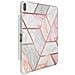 Custodia Per Ipad Air 13 2024 / 13 2025 Copertina Supporto, Bianco / Rosa - Foto miniatura 1