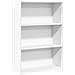 Libreria Bianca 80x30x114 Cm In Legno Multistrato - Foto miniatura 2