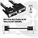 DVI-A TO VGA CABLE M /M 3m / 9.8ft 28 AWG DVI-D Nero - Foto miniatura 4