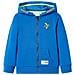 Felpa con Cappuccio e Cerniera per Bambini Blu 104 - Foto miniatura 1