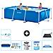 Piscina Fuori Terra - Rettangolo - 300x200x75 Cm - Blu - Include Accessori Coordinati A199 - Foto miniatura 1