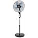 Ventilatore a Piantana SF 0346 con 3 Liveli di Velocità Potenza 80 W Colore Nero Argento - Foto miniatura 1