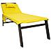 Lettino Mare Microfibra Lettino Con Cuscino E Tasche Modello Fluo Lettino Giallo - Foto miniatura 1