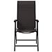 Lusso Casadino -  Sedie Pieghevoli Da Giardino 8 Pz Nere In Polyrattan - Foto miniatura 4
