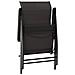Lusso Casadino -  Sedie Pieghevoli Da Giardino 8 Pz Nere In Polyrattan - Foto miniatura 5