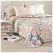 Copriletto Trapuntato Garden Zen In Microfibra Colore Neutro Misura Matrimoniale - Foto miniatura 4