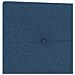 Testiera  Button Tufted Blu 90 cm Tessuto - Foto miniatura 7
