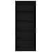 Armadio Rovere Nero Set di 2 Rovere Nero Truciolare - Foto miniatura 1