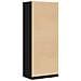 Armadio Rovere Nero Set di 2 Rovere Nero Truciolare - Foto miniatura 6