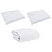 Piumone Altro con cuscino 3 pcs Bianco 200 x 200 cm Piume - Foto miniatura 1