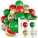Set Di Palloncini Natalizi Festivi - Decorazioni Per Feste Natalizie - Foto miniatura 1
