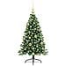 Albero di Natale artificiale con luci integrate Verde 120 cm - Foto miniatura 3