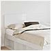 Testiera con testiera Bianco Lucido 140 cm Legno multistrato - Foto miniatura 2