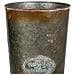 Vaso In Metallo Grigio D23.5x50 B: 18cm - Foto miniatura 3