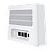 LinkHub HH512LM router wireless Gigabit Ethernet Dual-band (2.4 GHz / 6 GHz) 5G Bianco - Foto miniatura 2