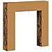 Cornice per camino Rovere Fumo 102 x 18 x 100,5 cm - Foto miniatura 8