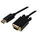 Cavo convertitore adattatore DisplayPort a VGA da 3 m - DP a VGA 1920x1200 - Nero - Foto miniatura 1