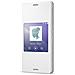Flip Cover Custodia Originale SCR24 per Xperia Z3 - Bianco - Foto miniatura 3