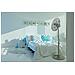 Ventilatore Charly Stand Silver - Foto miniatura 3