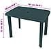 Tavolo Da Giardino 101x68x72 Cm In Plastica Verde - Foto miniatura 3