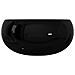 Lavandino Tondo in Ceramica Nero 40 x 15 cm - Foto miniatura 5