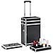 Valigia Trolley Per Cosmetici In Alluminio Nero - Foto miniatura 2