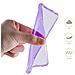 Custodia Compatibile Con Nokia Lumia 850 In Viola Trasparente - Coperchio Protettivo In Silicone Tpu Flessibile - Foto miniatura 3