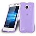 Custodia Compatibile Con Nokia Lumia 850 In Viola Trasparente - Coperchio Protettivo In Silicone Tpu Flessibile - Foto miniatura 5