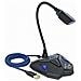 Microfono Da Gaming Usb Con Collo Di Cigno E Tasto Mute - Foto miniatura 1