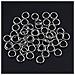250pcs Multipla Pesca Taglie Rotonda In Acciaio Inossidabile Split Rings Metallo Solido Circle Lure Connettori Pesca Anelli Pesca Split Rings Per Jigging Pesca Ganci Esche Da Pesca Tackle - Foto miniatura 4