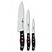 Set of knives, 13,5 cm, 42 cm, Acciaio inossidabile, Nero, Acciaio inossidabile - Foto miniatura 3