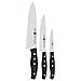 Set of knives, 13,5 cm, 42 cm, Acciaio inossidabile, Nero, Acciaio inossidabile - Foto miniatura 1