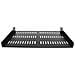Mensola Rack 19" 1U - Ripiano Ventilato per Armadio Rack 19 pollici a sbalzo per Dispositivi e Apparecchiature di rete non installabili a Rack; Resistente: supporta fino a 25kg, Profondità 30 cm, Nera - Foto miniatura 4
