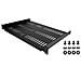 Mensola Rack 19" 1U - Ripiano Ventilato per Armadio Rack 19 pollici a sbalzo per Dispositivi e Apparecchiature di rete non installabili a Rack; Resistente: supporta fino a 25kg, Profondità 30 cm, Nera - Foto miniatura 5
